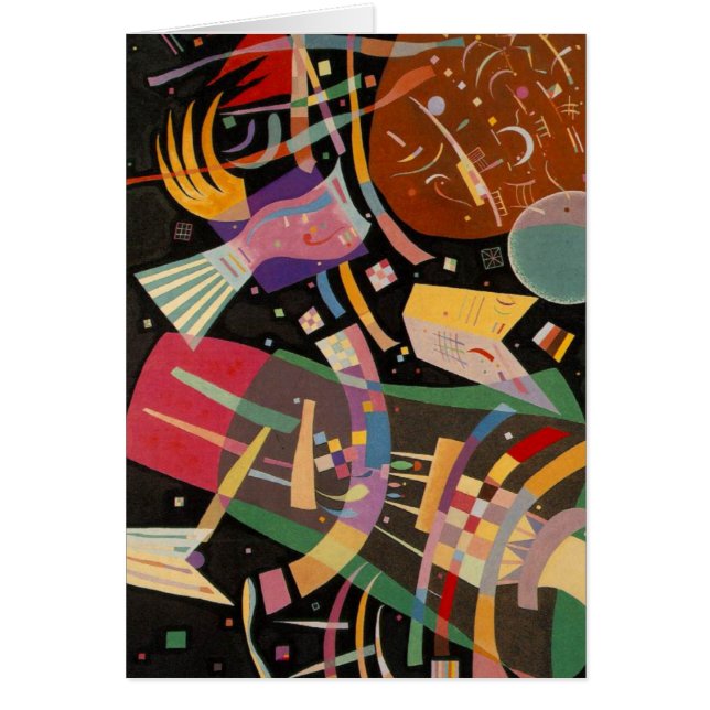 Kandinsky Composition X Abstract Kunstwerk (Voorkant)