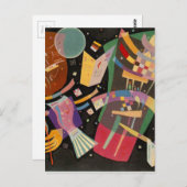Kandinsky Composition X Abstract Kunstwerk Briefkaart (Voorkant / Achterkant)