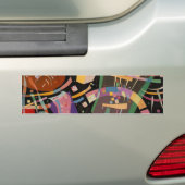 Kandinsky Composition X Abstract Kunstwerk Bumpersticker (Op auto)