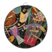 Kandinsky Composition X Abstract Kunstwerk Dartbord (Voorkant)