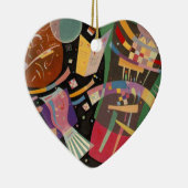 Kandinsky Composition X Abstract Kunstwerk Keramisch Ornament (Rechts)