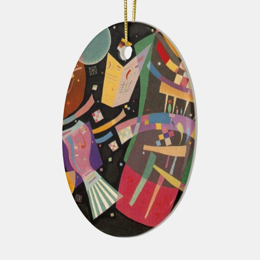 Kandinsky Composition X Abstract Kunstwerk Keramisch Ornament (Links)