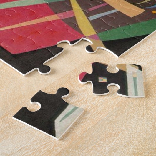 Kandinsky Composition X Abstract Kunstwerk Legpuzzel (Zijkant)
