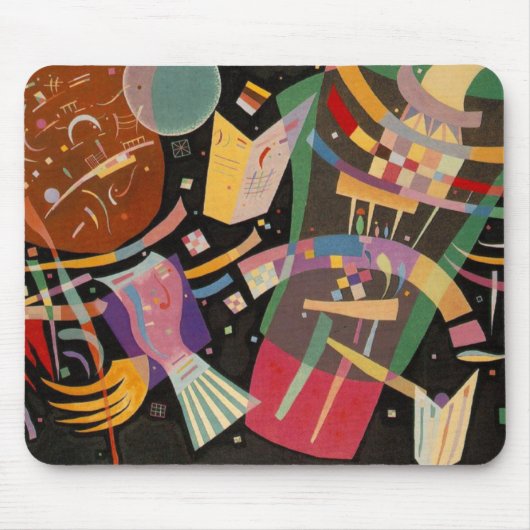 Kandinsky Composition X Abstract Kunstwerk Muismat (Voorkant)