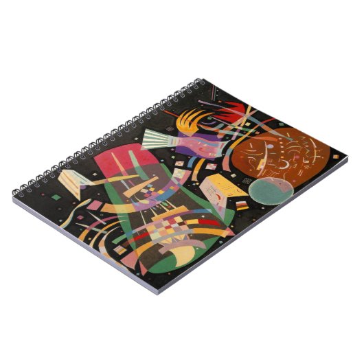 Kandinsky Composition X Abstract Kunstwerk Notitieboek (Linkerzijde)