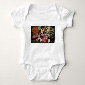 Kandinsky Composition X Abstract Kunstwerk Romper (Voorkant)