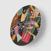 Kandinsky Composition X Abstract Kunstwerk Ronde Klok (Hoek)