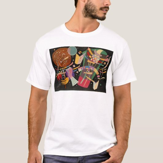 Kandinsky Composition X Abstract Kunstwerk T-shirt (Voorkant)