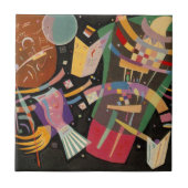Kandinsky Composition X Abstract Kunstwerk Tegeltje (Voorkant)