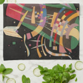 Kandinsky Composition X Abstract Kunstwerk Theedoek (Gevouwen)