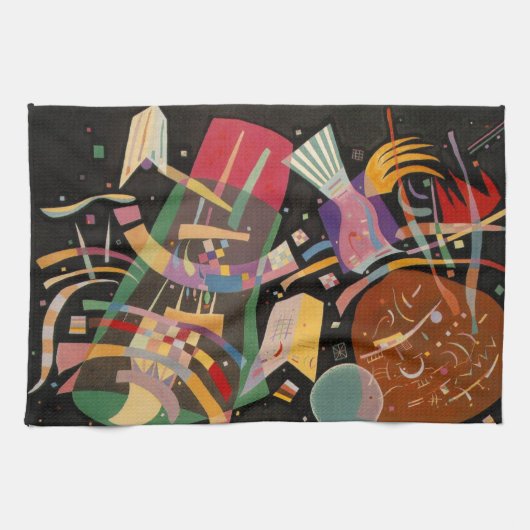 Kandinsky Composition X Abstract Kunstwerk Theedoek (Horizontaal)
