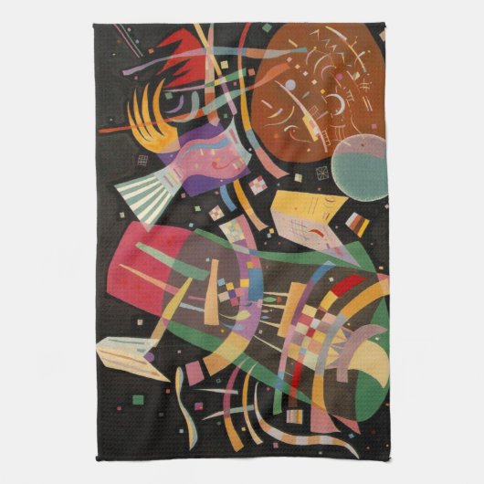 Kandinsky Composition X Abstract Kunstwerk Theedoek (Verticaal)