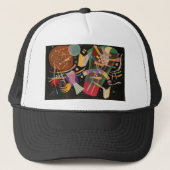 Kandinsky Composition X Abstract Kunstwerk Trucker Pet (Voorkant)