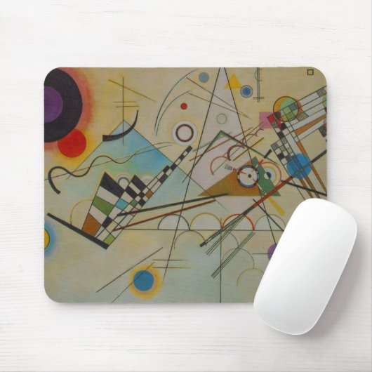 Kandinsky Compositon 8 Mousepad Muismat (Met muis)