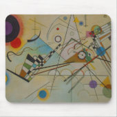 Kandinsky Compositon 8 Mousepad Muismat (Voorkant)