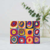 Kandinsky Concentric Circles Briefkaart (Staand voorkant)