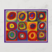 Kandinsky, Concentric Circles, Fine Art Briefkaart (Voorkant)
