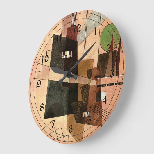 Kandinsky - Concentric Grote Klok (Hoek)