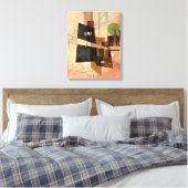 Kandinsky - Concentrisch Canvas Afdruk (Insitu (Slaapkamer))