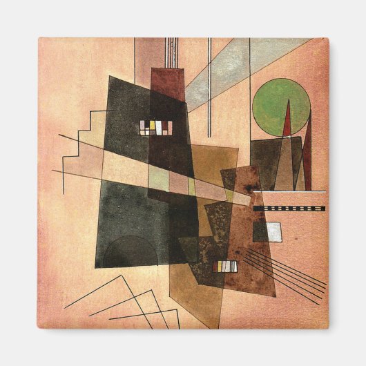 Kandinsky - Concentrisch Magneet (Voorkant)