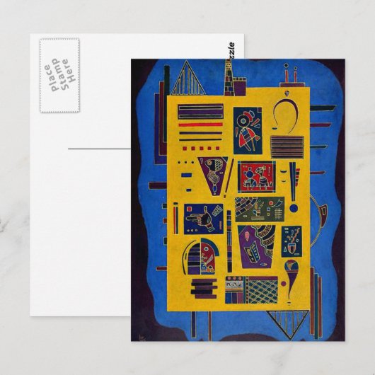Kandinsky - Conglomerat Briefkaart (Voorkant / Achterkant)