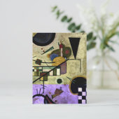 Kandinsky - Contrasterende Geluiden Briefkaart (Staand voorkant)