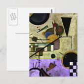 Kandinsky - Contrasterende Geluiden Briefkaart (Voorkant / Achterkant)