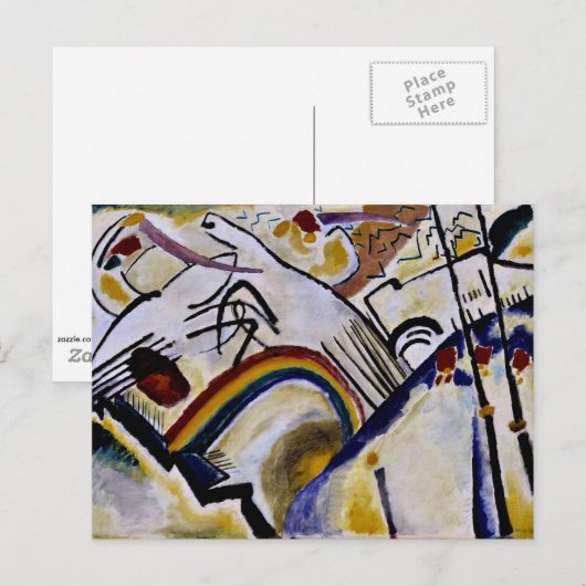 Kandinsky - Cossacks Briefkaart (Voorkant / Achterkant)