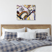 Kandinsky - Cossacks Canvas Afdruk (Insitu (Slaapkamer))