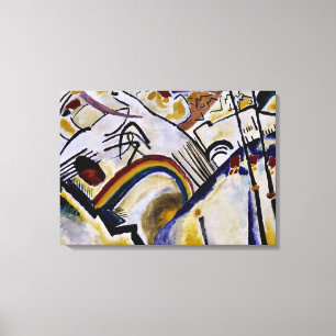 Kandinsky - Cossacks Canvas Afdruk