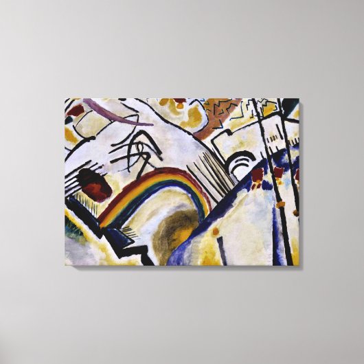 Kandinsky - Cossacks Canvas Afdruk (Voorkant)