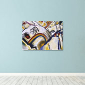 Kandinsky - Cossacks Canvas Afdruk (Insitu (Houten vloer))