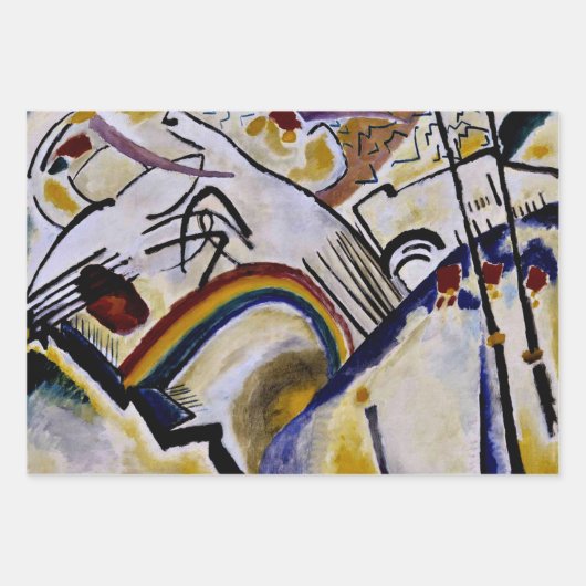 Kandinsky - Cossacks Inpakpapier Vel (Voorkant 2)