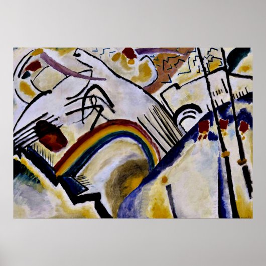 Kandinsky - Cossacks Poster (Voorkant)