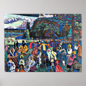 Kandinsky - Das Bunte Leben (Het kleurrijke leven) Poster (Voorkant)