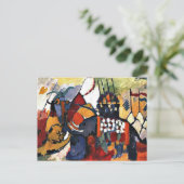 Kandinsky - De olifant Briefkaart (Staand voorkant)