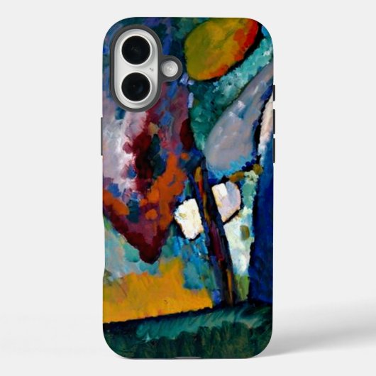 Kandinsky - De waterval, de abstracte kunst Case-Mate iPhone Case (Achterkant)