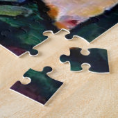 Kandinsky - De waterval, de kleurrijke abstracte k Legpuzzel (Zijkant)