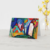 Kandinsky - De waterval, kleurrijk kunstwerk, Kaart (Gele Bloem)