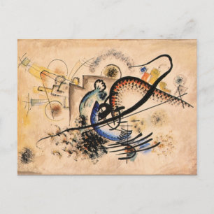 Kandinsky - De zwarte lijn Briefkaart