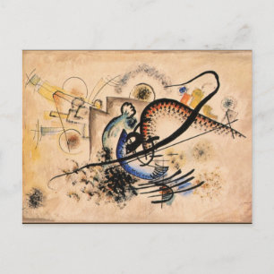 Kandinsky - De Zwarte Lijn Briefkaart