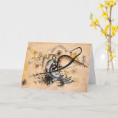 Kandinsky - De zwarte lijn Kaart (Gele Bloem)