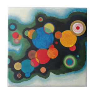 Kandinsky Deepened Impulse Abstract Kunstwerk Tegeltje