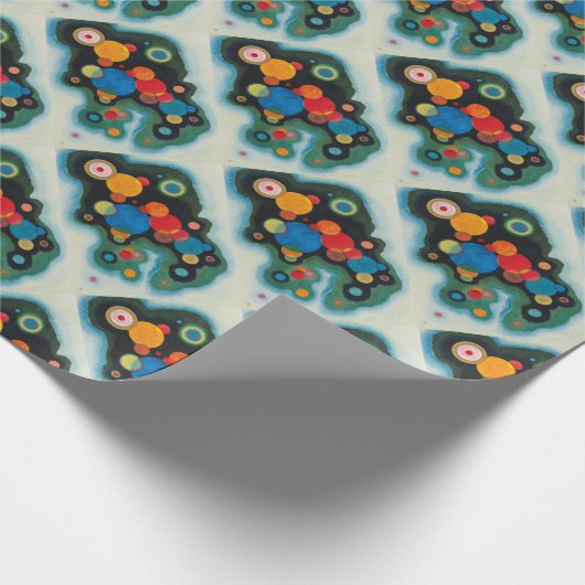 Kandinsky Deepened Impulse Abstracte Oil op Canvas Cadeaupapier (Hoek)