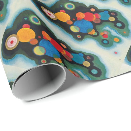 Kandinsky Deepened Impulse Abstracte Oil op Canvas Cadeaupapier (Rol Hoek)