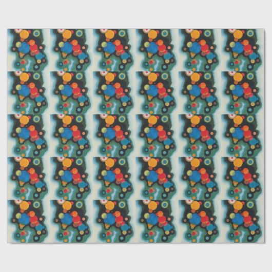 Kandinsky Deepened Impulse Abstracte Oil op Canvas Cadeaupapier (Vlak)