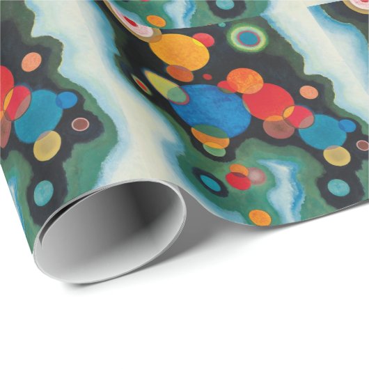 Kandinsky Deepened Impulse Abstracte Oil op Canvas Cadeaupapier (Rol Hoek)