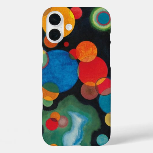 Kandinsky Deepened Impulse Abstracte Oil op Canvas Case-Mate iPhone Case (Achterkant)