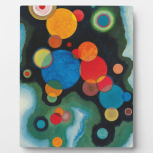 Kandinsky Deepened Impulse Abstracte Oil op Canvas Fotoplaat