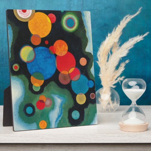 Kandinsky Deepened Impulse Abstracte Oil op Canvas Fotoplaat (Zijkant)